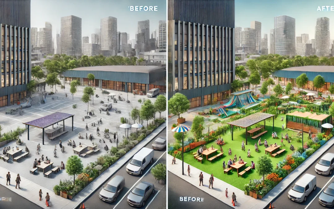 Pop-Up Parks in Urban BC: Temporary Green Spaces