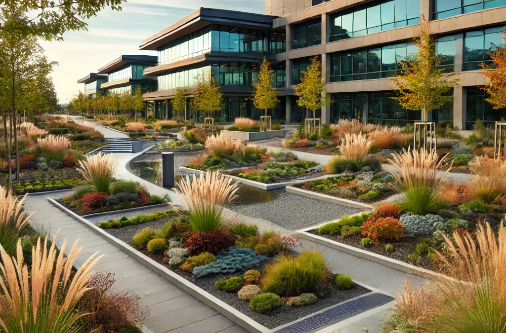 Transforming Corporate Campuses with Fall Aesthetics