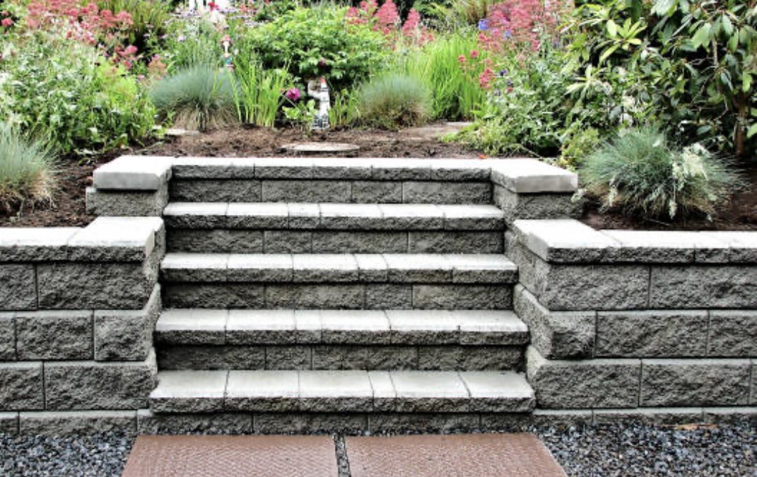 Hardscaping in Wet Climates