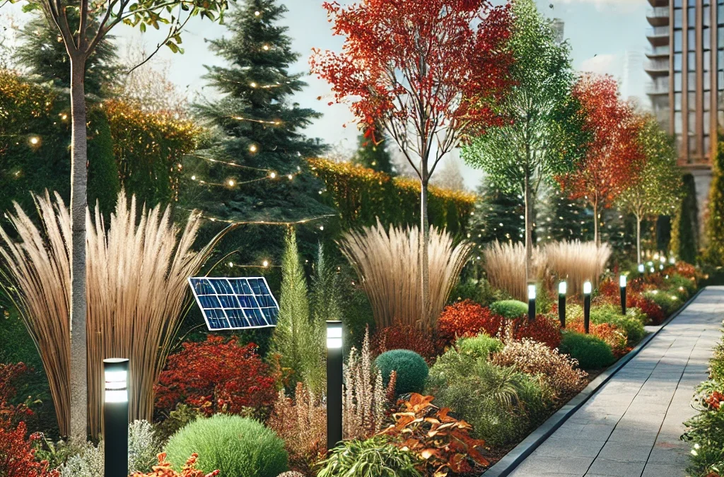 Biodiverse Fall Landscapes for Commercial Spaces