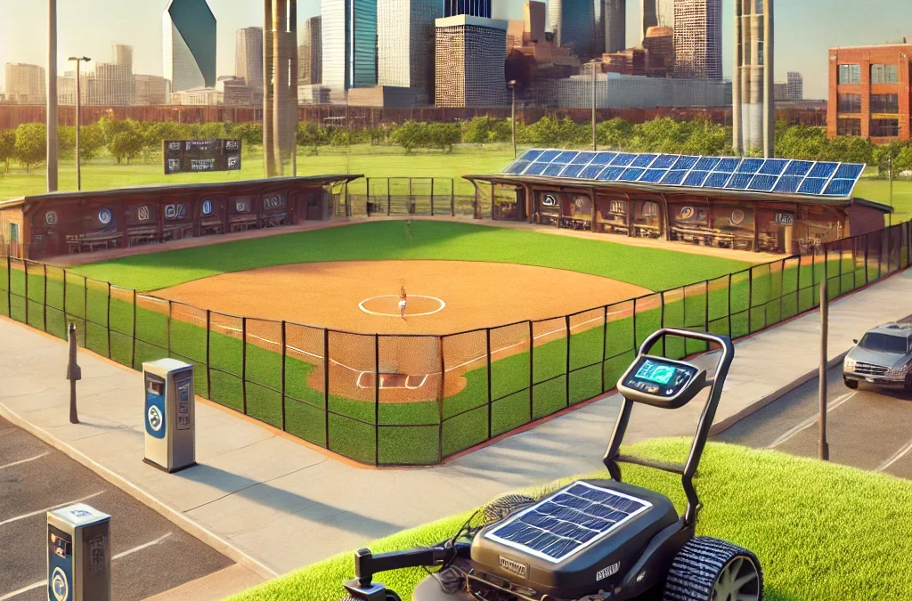 Dallas Goes Green with Robotic Lawn Mowers